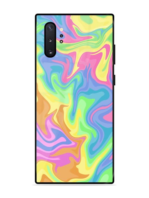 Whimsical Swirl Glossy Soft Edge Case for Samsung Galaxy Note 10 Plus