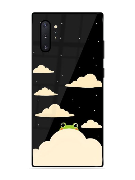 Froggy Night Sky Glossy Soft Edge Case for Samsung Galaxy Note 10 Plus Chachhi