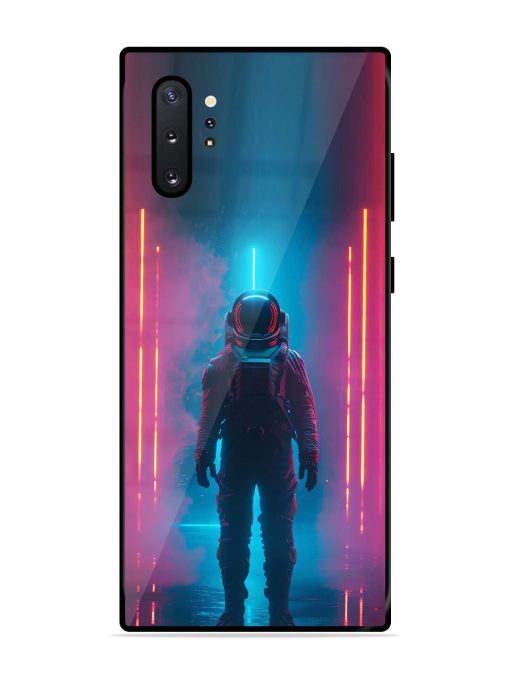 Neon Astronaut Glossy Soft Edge Case for Samsung Galaxy Note 10 Plus Chachhi