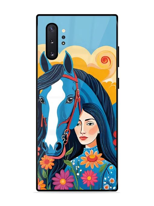 Equine Enchantment Glossy Soft Edge Case for Samsung Galaxy Note 10 Plus Chachhi