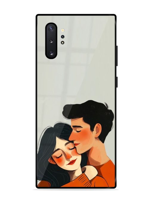 Craft Couples Glossy Soft Edge Case for Samsung Galaxy Note 10 Plus Chachhi