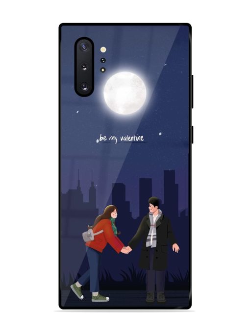 Moonlight Proposal Glossy Soft Edge Case for Samsung Galaxy Note 10 Plus Chachhi