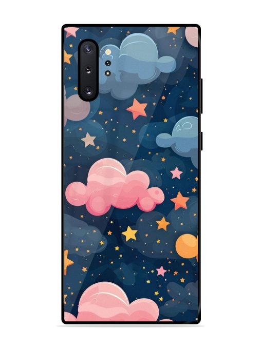 Twinkling Dreams Glossy Soft Edge Case for Samsung Galaxy Note 10 Plus Chachhi