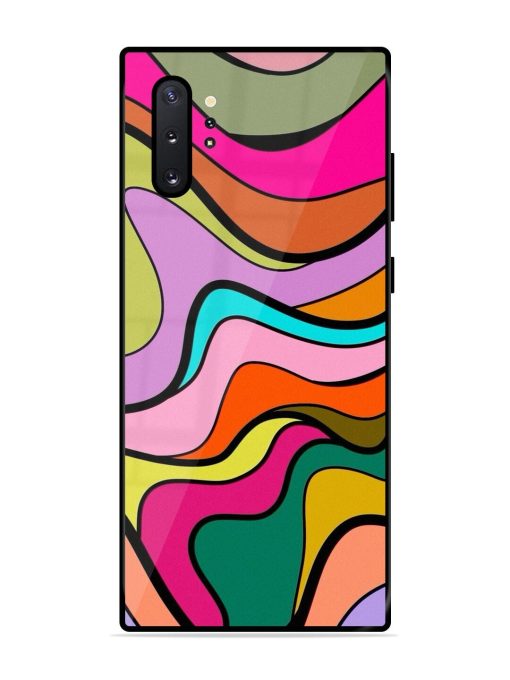 Wavy Wonder Glossy Soft Edge Case for Samsung Galaxy Note 10 Plus Chachhi