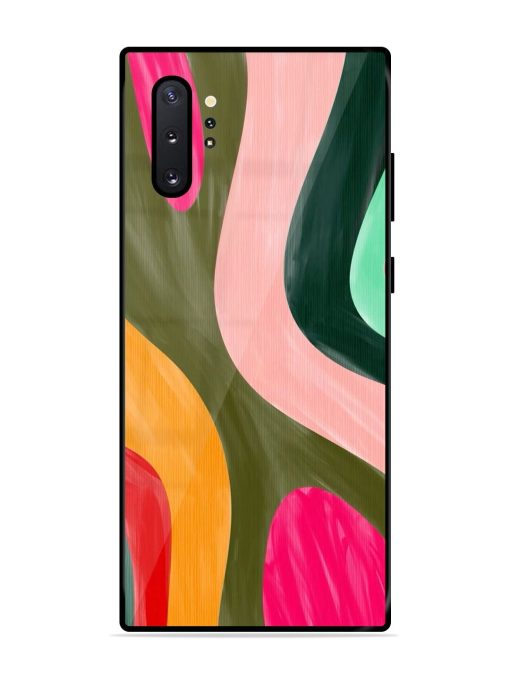 Wavy Wonderland Glossy Soft Edge Case for Samsung Galaxy Note 10 Plus Chachhi