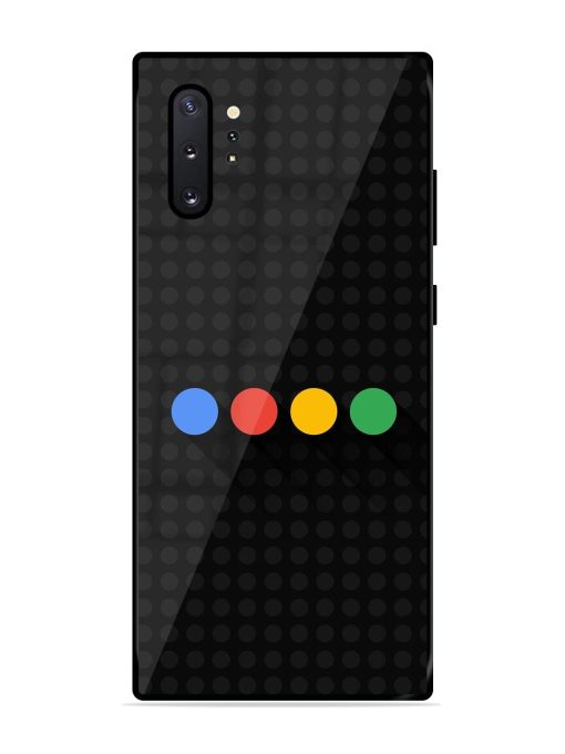 Google Dots Glossy Soft Edge Case for Samsung Galaxy Note 10 Plus Chachhi