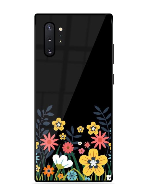 Floral Night Sky Glossy Soft Edge Case for Samsung Galaxy Note 10 Plus Chachhi