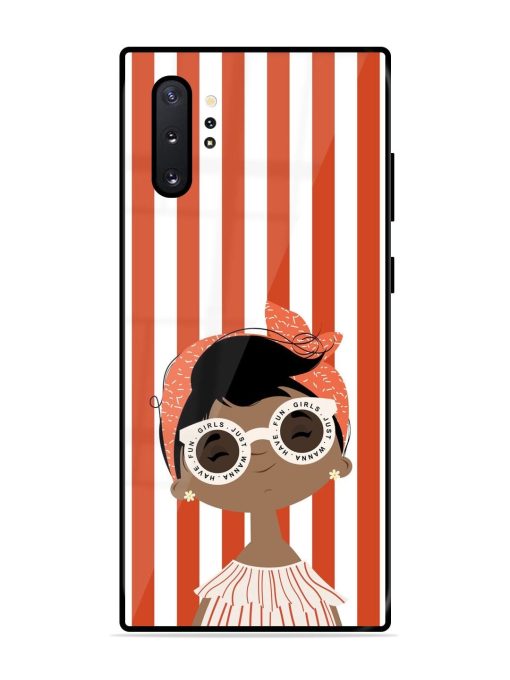 Girls Just Wanna Have Fun Glossy Soft Edge Case for Samsung Galaxy Note 10 Plus Chachhi