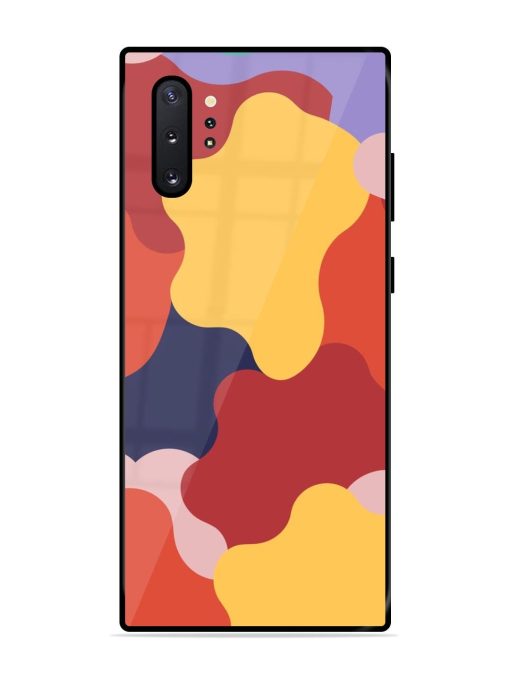 Gooey Color Chaos Glossy Soft Edge Case for Samsung Galaxy Note 10 Plus Chachhi