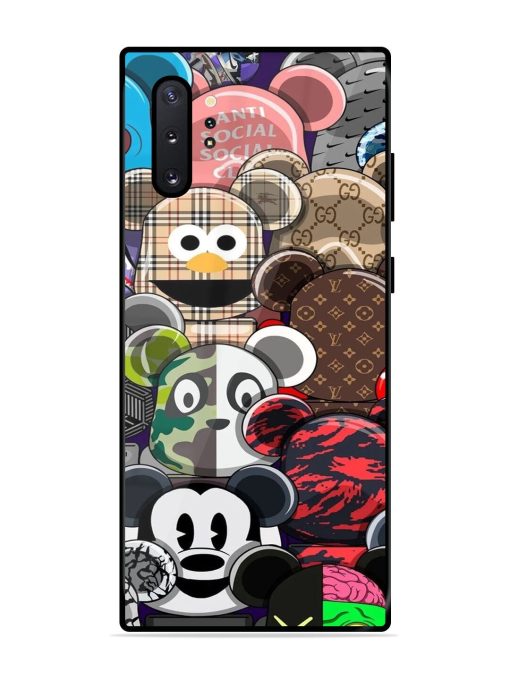 Streetwear Bearbrick Extravaganza Glossy Soft Edge Case for Samsung Galaxy Note 10 Plus Chachhi