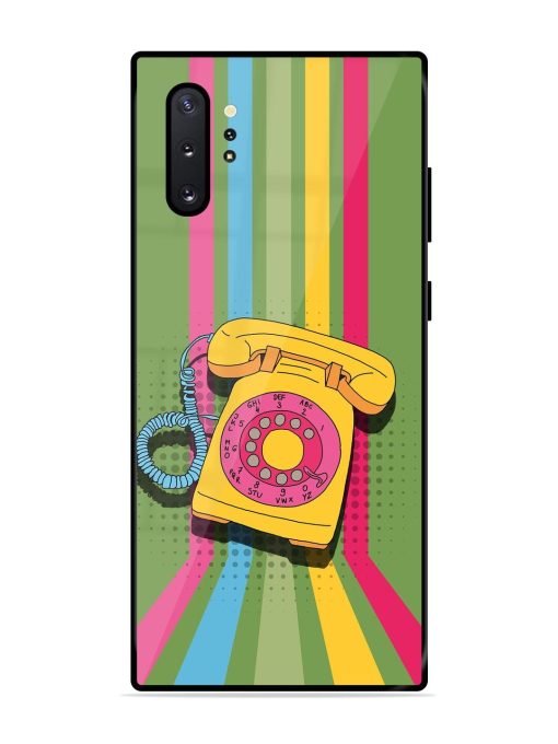 Retro Dialer Glossy Soft Edge Case for Samsung Galaxy Note 10 Plus Chachhi