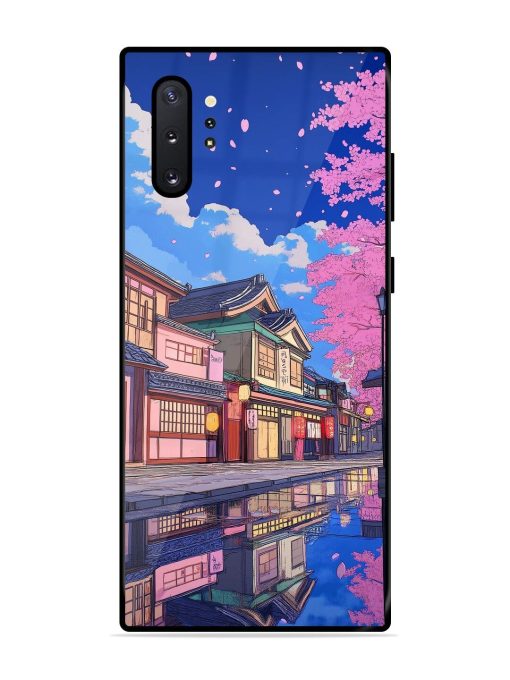 Tranquil Reflections Glossy Soft Edge Case for Samsung Galaxy Note 10 Plus Chachhi