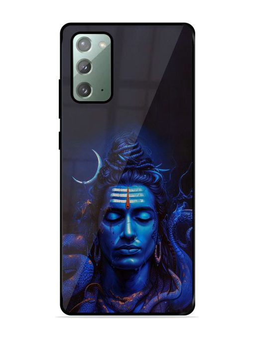 Mystic Mahadev Glossy Soft Edge Case for Samsung Galaxy Note 20 Chachhi