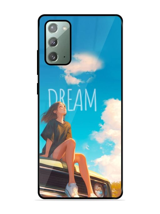 Girly Dream Art Glossy Soft Edge Case for Samsung Galaxy Note 20 Chachhi