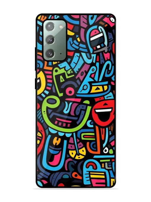 Doodlephoria Glossy Soft Edge Case for Samsung Galaxy Note 20 Chachhi