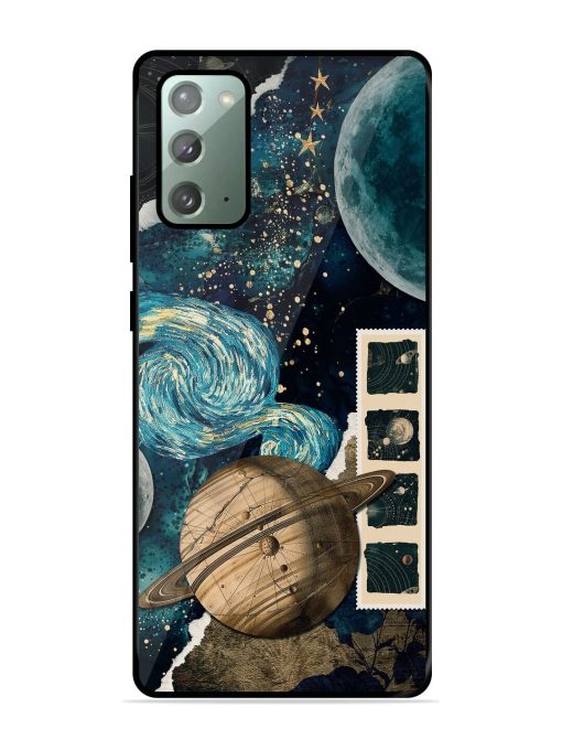 Celestial Tapestry Glossy Soft Edge Case for Samsung Galaxy Note 20 Chachhi