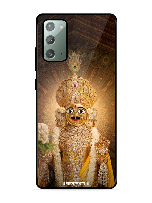 Hare Krishna Maharaj Glossy Soft Edge Case for Samsung Galaxy Note 20 Chachhi