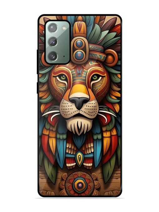 Aztec Majesty Glossy Soft Edge Case for Samsung Galaxy Note 20 Chachhi