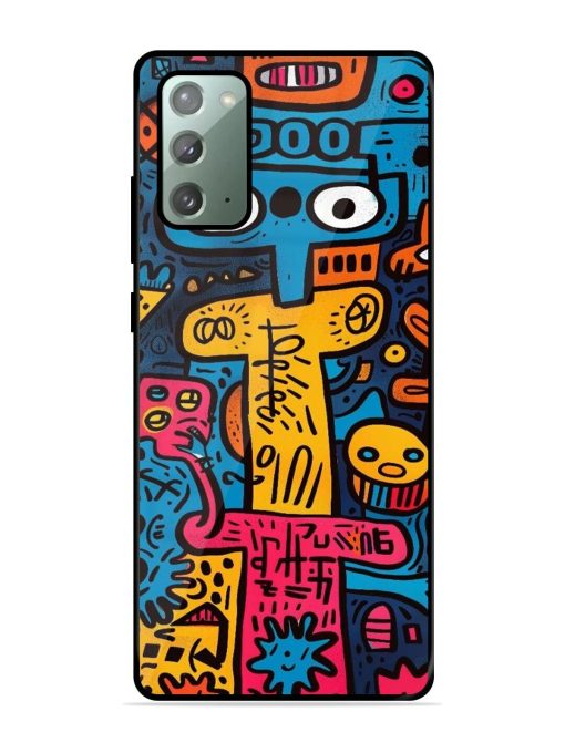 Doodletopia Glossy Soft Edge Case for Samsung Galaxy Note 20