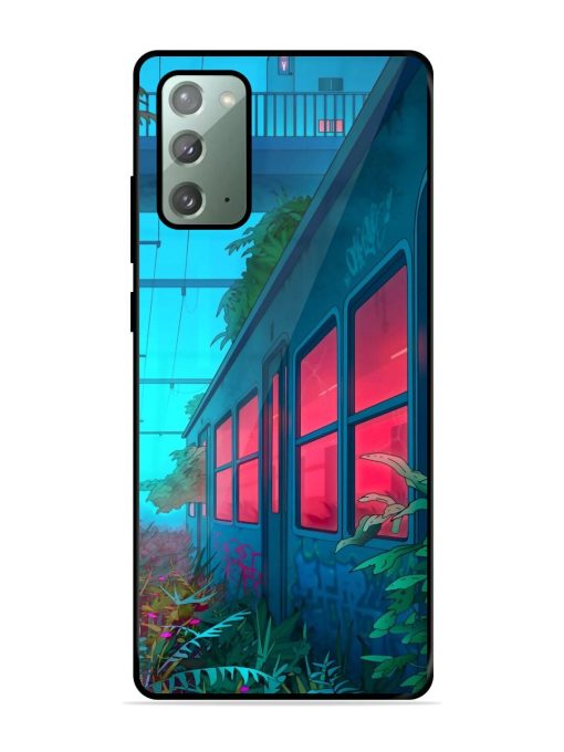 Urban Jungle Glossy Soft Edge Case for Samsung Galaxy Note 20 Chachhi