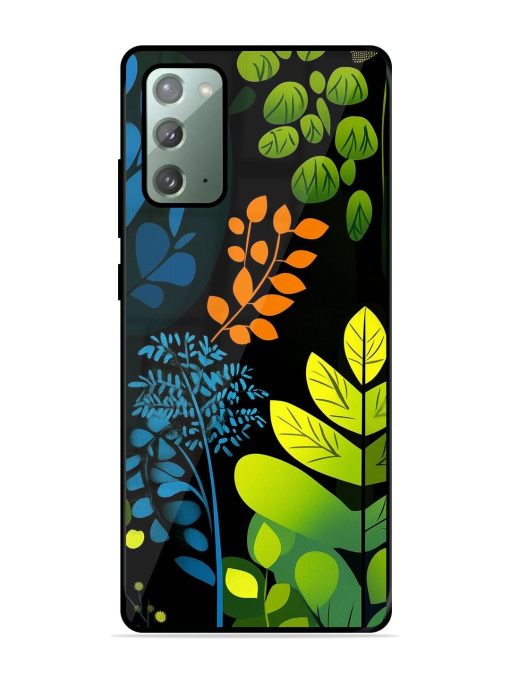 Midnight Garden Glossy Soft Edge Case for Samsung Galaxy Note 20 Chachhi