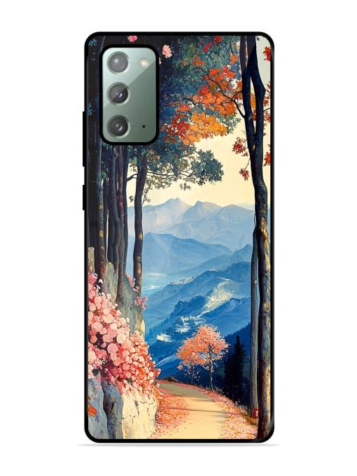 Mountainside Serenity Glossy Soft Edge Case for Samsung Galaxy Note 20 Chachhi