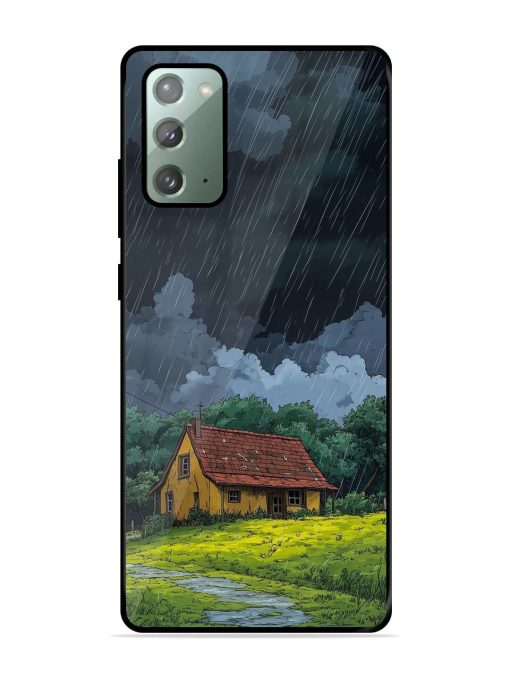 Rainy Day Retreat Glossy Soft Edge Case for Samsung Galaxy Note 20 Chachhi