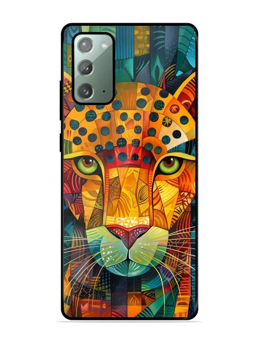 Mosaic Majesty Glossy Soft Edge Case for Samsung Galaxy Note 20 Chachhi