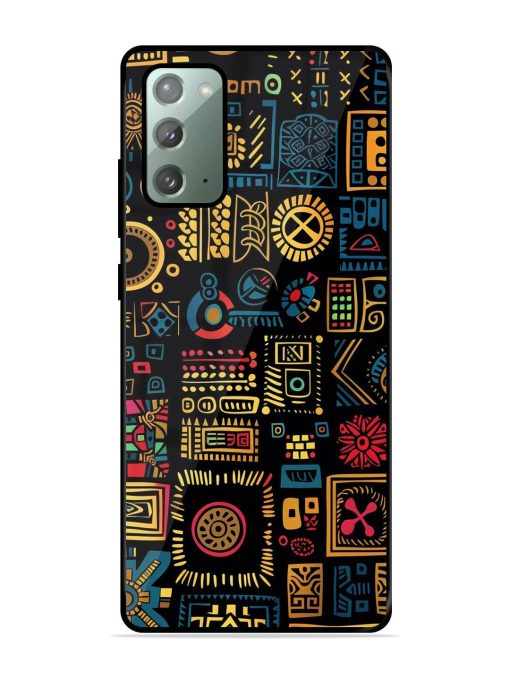 Tribal Tapestry Glossy Soft Edge Case for Samsung Galaxy Note 20 Chachhi