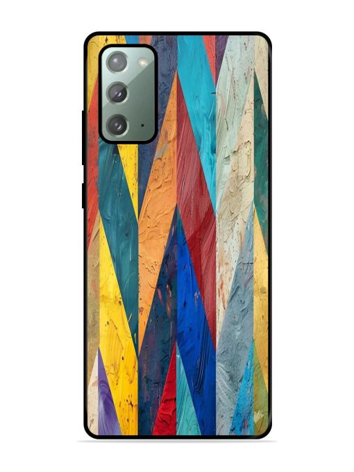 Abstract Tapestry Glossy Soft Edge Case for Samsung Galaxy Note 20 Chachhi