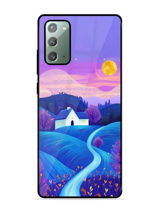 Moonlit Meadow Glossy Soft Edge Case for Samsung Galaxy Note 20 Chachhi