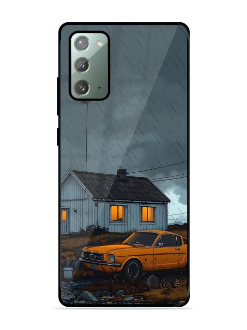 Rainy Day Retreat Glossy Soft Edge Case for Samsung Galaxy Note 20 Chachhi