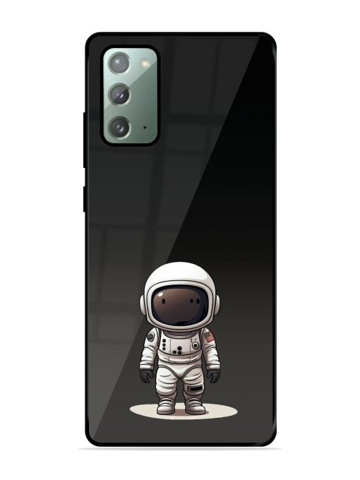 Neon Astronaut Glossy Soft Edge Case for Samsung Galaxy Note 20 Chachhi