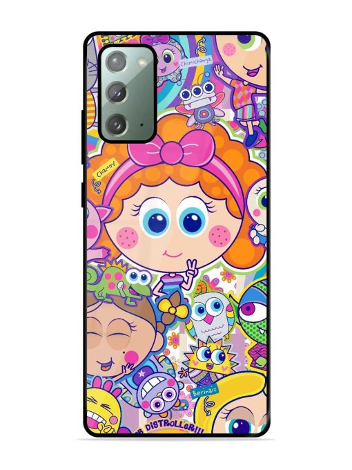 Distroller Friends Glossy Soft Edge Case for Samsung Galaxy Note 20 Chachhi