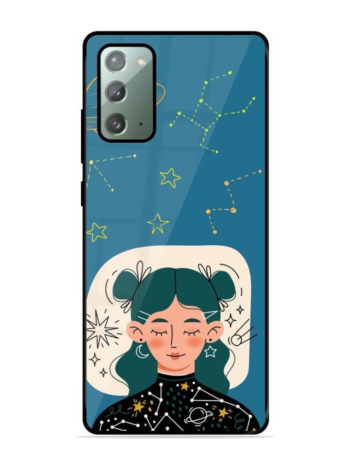 Cosmic Daydreamer Glossy Soft Edge Case for Samsung Galaxy Note 20 Chachhi