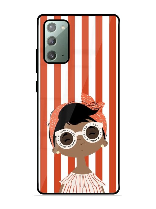 Girls Just Wanna Have Fun Glossy Soft Edge Case for Samsung Galaxy Note 20 Chachhi