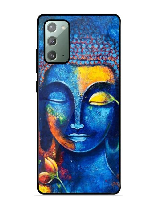 Enlightened Serenity Glossy Soft Edge Case for Samsung Galaxy Note 20 Chachhi