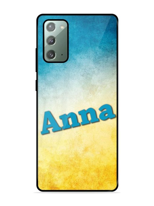 Anna'S Glossy Soft Edge Case for Samsung Galaxy Note 20 Chachhi