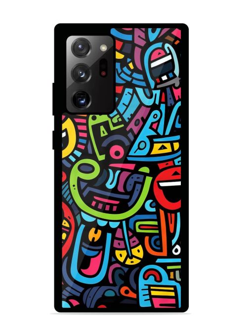 Doodlephoria Glossy Soft Edge Case for Samsung Galaxy Note 20 Ultra Chachhi