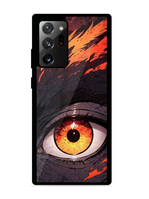 Inferno Gaze Glossy Soft Edge Case for Samsung Galaxy Note 20 Ultra Chachhi