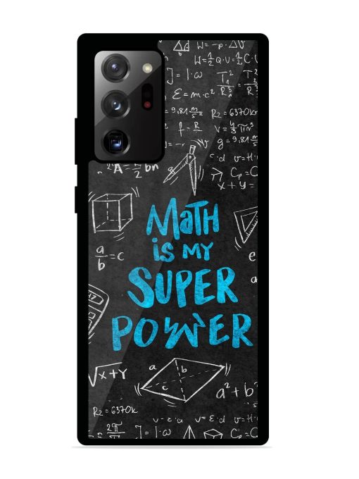 Math Magic Glossy Soft Edge Case for Samsung Galaxy Note 20 Ultra Chachhi