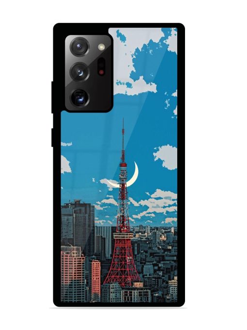 Tokyo Twilight Glossy Soft Edge Case for Samsung Galaxy Note 20 Ultra Chachhi