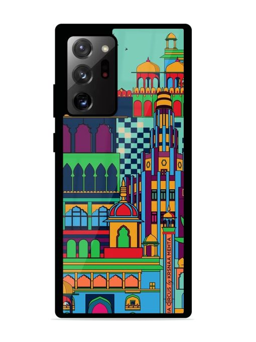 Indian Tapestry Glossy Soft Edge Case for Samsung Galaxy Note 20 Ultra Chachhi