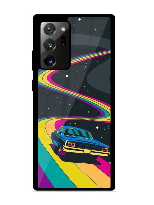 Rainbow Road Glossy Soft Edge Case for Samsung Galaxy Note 20 Ultra Chachhi