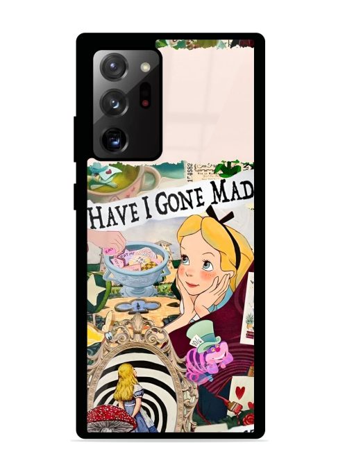 Mad Hatter'S Collage Glossy Soft Edge Case for Samsung Galaxy Note 20 Ultra Chachhi