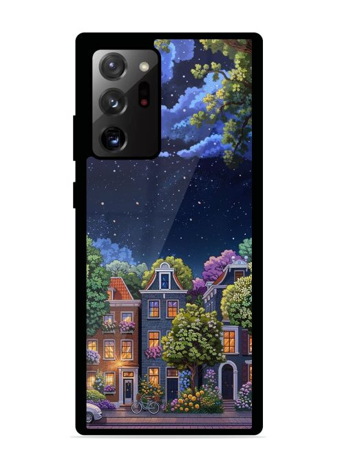 Moonlit Streets Glossy Soft Edge Case for Samsung Galaxy Note 20 Ultra Chachhi