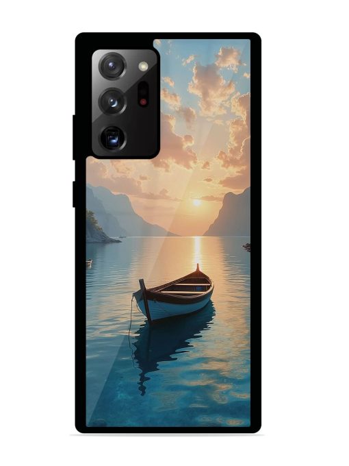 Serene Sunset Glossy Soft Edge Case for Samsung Galaxy Note 20 Ultra
