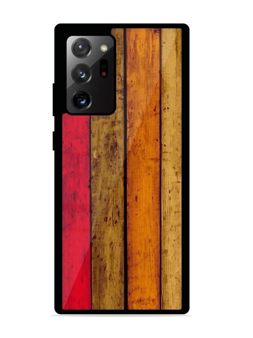 Colorful Woodgrain Glossy Soft Edge Case for Samsung Galaxy Note 20 Ultra