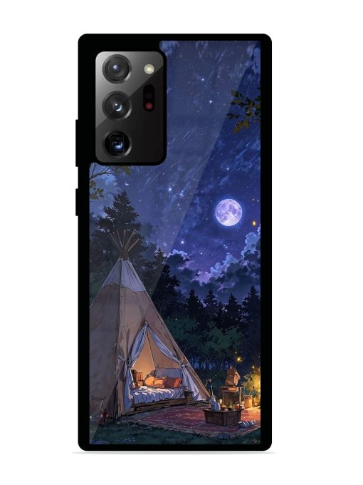 Moonlight Camping Glossy Soft Edge Case for Samsung Galaxy Note 20 Ultra Chachhi