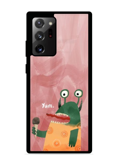 Hungry Monster Glossy Soft Edge Case for Samsung Galaxy Note 20 Ultra Chachhi